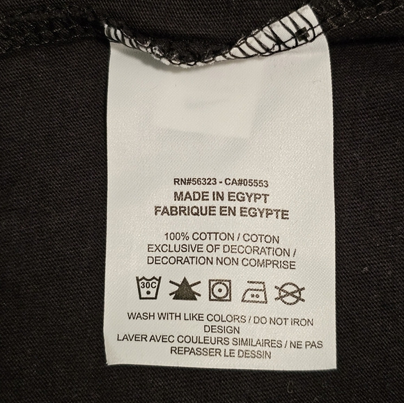 Men's Nike Court T-shirt Size XL Black and White - Picture 6 of 7